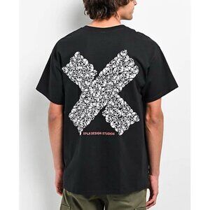 Size M Mens Zumiez XPLR Side Skull Logo Black And Red Color Brand New With Tags